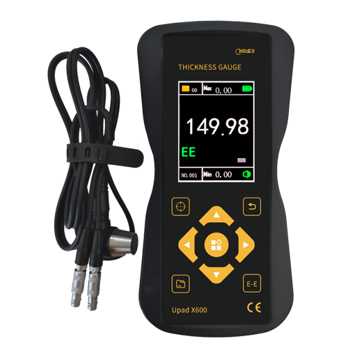 Medidor de Espesor Ultrasónico de Pantalla A Color Bluetooth Upad X600