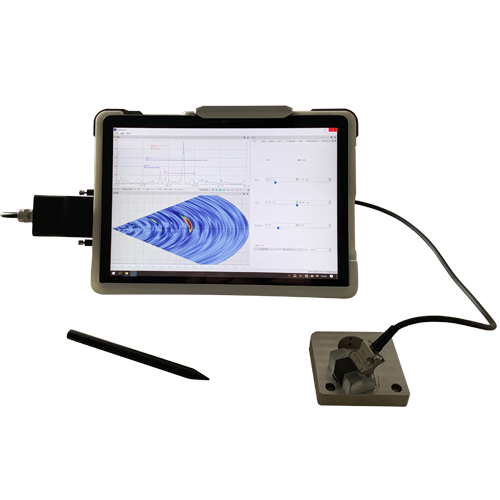 Detector de defectos ultrasónico de matriz en fase portátil UFD-PA