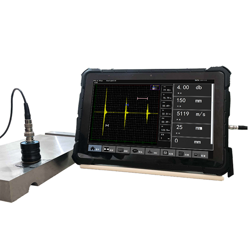 Medidor de Espesor Ultrasónico A-Scan de Alta Precisión Upad-X500